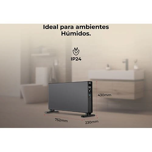 Aquecedor Convector Smart Flama 2391FL com WI-FI | 2000W - Preto - Image 10