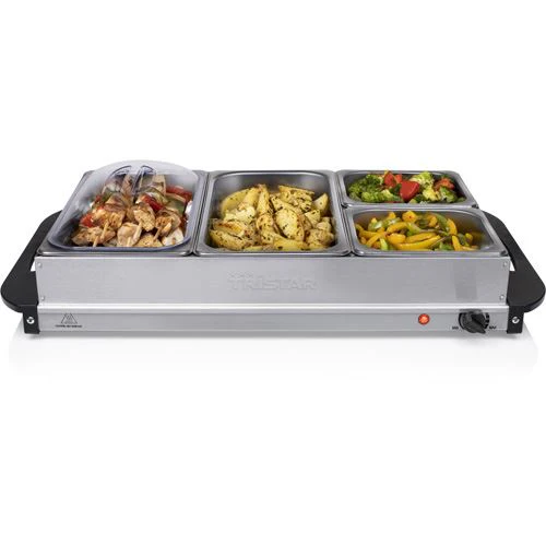 Aquecedor para Buffet Tristar BP-6285 | 6.8 L - Aço inoxidável - Image 3
