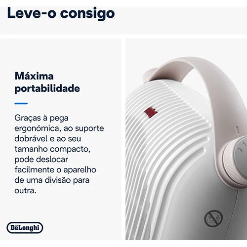 Termoventilador de Cerâmica HFS30B24.W 2400W - Branco - Image 5