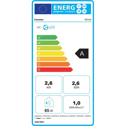 Ar Condicionado Portártil Cecotec ForceClima 9150 Style - Branco - Image 9