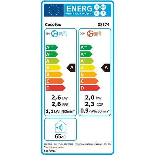 Ar Condicionado Portártil Cecotec ForceClima 9400 Soundless Heating - Branco - Image 11
