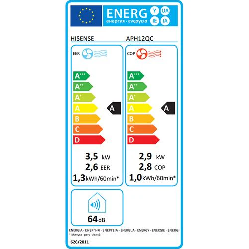 Ar Condicionado Portátil Hisense APH12QC | 24 m² | 12000 BTU/h | Branco - Image 4