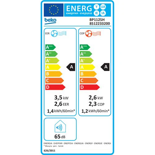 Ar Condicionado Portátil Beko  | 12000 BTU/h | Branco - Image 6