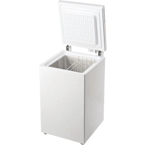Arca Congeladora Horizontal Indesit Os 1A 100 2 | 86X52,7X56,9 Cm | 99 L | F | Branco - Outlet Loja Benfica - Grade C - Image 2