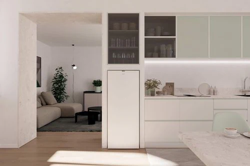 Arca Congeladora Vertical Candy CNUQ2L513EW | 138x54,5x57 cm | 169 L | E | Branco - Image 4