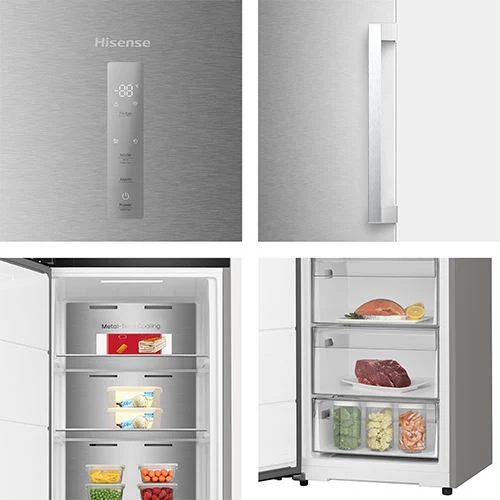 Arca Congeladora Vertical Hisense FT3K310SAIE1 | 185,6x59,5x60 cm | 312 L | E | Look inox - Image 7