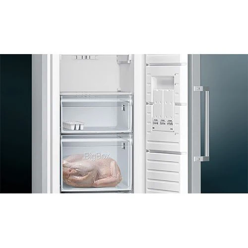 Arca Congeladora Vertical Siemens GS36NVIEP iQ300 | 186x60x65 cm | 242 L | E | Aço antidedadas - Image 5