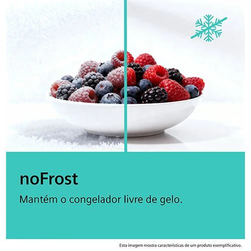 Arca Congeladora Vertical Siemens GS36NVIEP iQ300 | 186x60x65 cm | 242 L | E | Aço antidedadas - Outlet - Grade B - Image 3