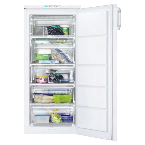 Arca Congeladora Vertical Zanussi ZFU19400WA | 125x54,5x64 cm | 187 L | F | Branco - Image 2