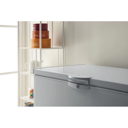 Arca Congeladora Horizontal Indesit OS 1A 200 H 2 | 86,5x80,6x64,2 cm | 204 L | F | Branco - Image 4