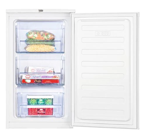 Arca Congeladora Vertical Beko FS166020 | 82x48x53 cm | 65 L | E | Branco - Image 2