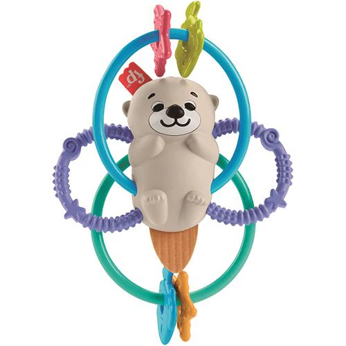 Argolas de Dentição Fisher-Price Lontra de Brincar - Mattel - Image 2