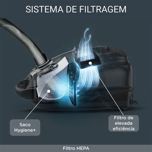Aspirador com Saco Rowenta Silence Force Total Clean Ro7481Ea - Outlet - Grade A - Image 6