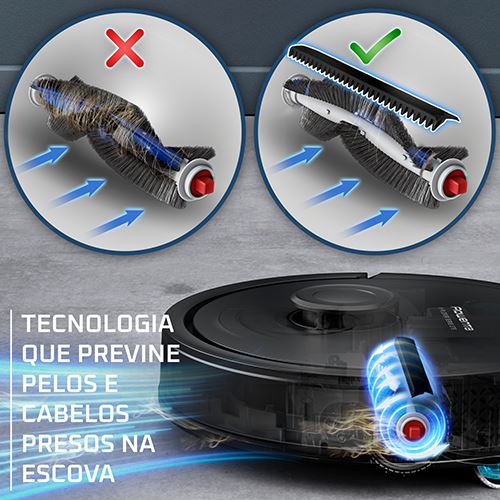 Aspirador Robot com Mopa Rowenta RR8865E0 X-Plorer Serie 275 | 120 min | Preto - Image 5