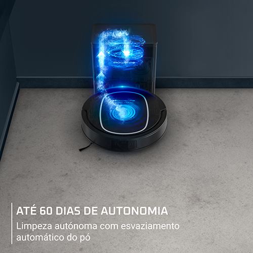 Aspirador Robot com Mopa Rowenta RR8985E0 X-Plorer Serie 375+ | 120 min | Preto - Image 5