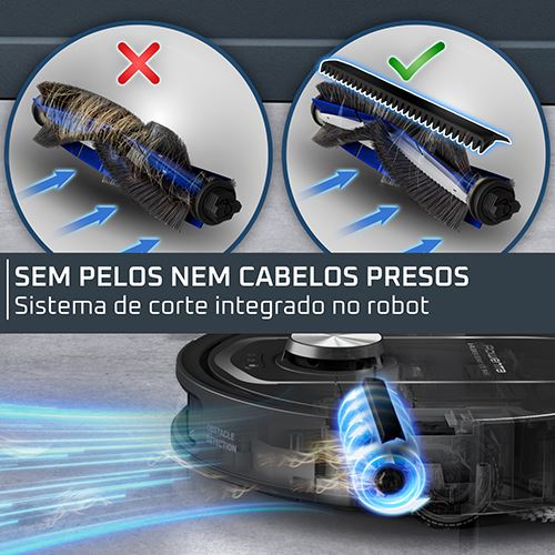Aspirador Robot com Mopa Rowenta RR95A5E0 X-Plorer Serie 575 Max | 120 min | Preto - Image 4