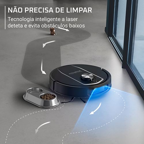 Aspirador Robot com Mopa Rowenta RR95A5E0 X-Plorer Serie 575 Max | 120 min | Preto - Image 5