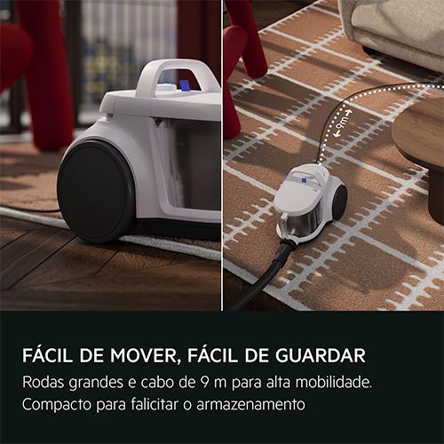 Aspirador sem Saco AEG AL51C2SW | 2 L | 1000 W - Branco - Image 3