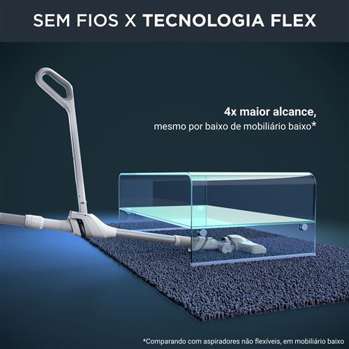Aspirador Sem Saco Rowenta X-Ô Trenó Sem Fios IX7767EA | 69 dB | Capacidade 1L - Outlet - Grade B - Image 5