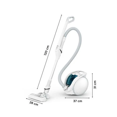 Aspirador Sem Saco Rowenta X-Ô Trenó Sem Fios IX7767EA | 69 dB | Capacidade 1L - Outlet - Grade B - Image 8