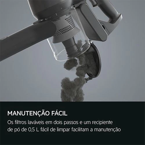 Aspirador Vertical AEG AP31CB18IW | 18 V | 30 Min. | Cinzento | Preto - Image 6