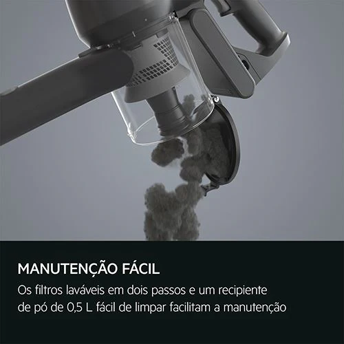 Aspirador Vertical AEG AP31CB21TG | 0.5 L | 21.6 V | Cinzento e Preto - Image 2