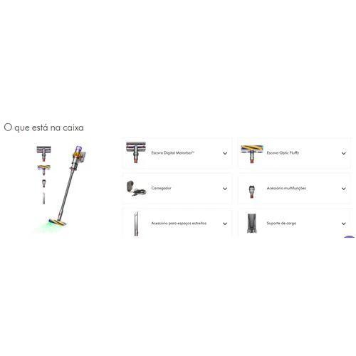 Aspirador Vertical Dyson Cyclone V15 Detect Absolute - Outlet - Grade A - Image 10