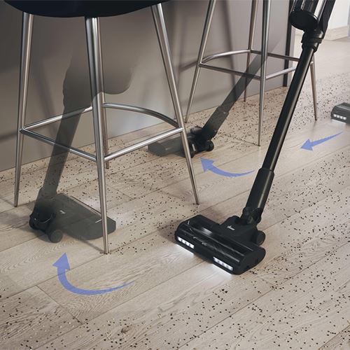 Aspirador Vertical Hoover HF350HP 011 HF3 PRO Home All Floor | 22,2 V | 60 Min. | Preto | Prateado - Image 12