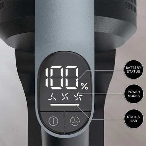 Aspirador Vertical Hoover HF350HP 011 HF3 PRO Home All Floor | 22,2 V | 60 Min. | Preto | Prateado - Image 6