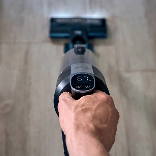 Aspirador Vertical Hoover HF350HP 011 HF3 PRO Home All Floor | 22,2 V | 60 Min. | Preto | Prateado - Image 7