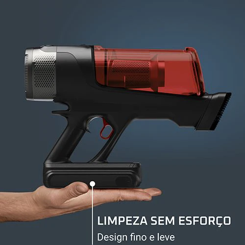 Aspirador Vertical Rowenta RH9A73W0 X-Force Flex 13.60 Animal Care | 25.9 V | 150 AW | 60 Min | Vermelho - Image 6