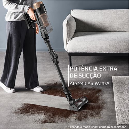 Aspirador Vertical Rowenta RH9B74WO X-Force Flex 14.80 Animal Care - Preto - Image 2