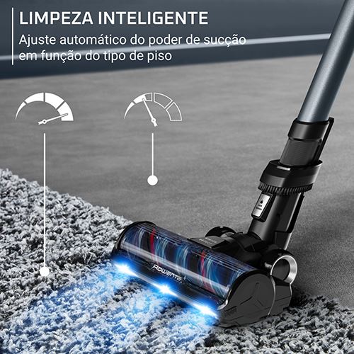 Aspirador Vertical Rowenta RH9C71E0 X-FORCE FLEX 16.60 - Preto | Azul - Image 3