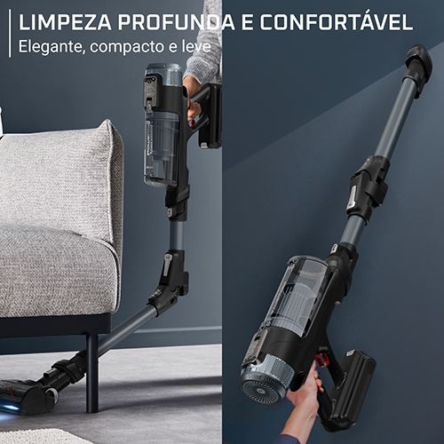 Aspirador Vertical Rowenta RH9C71E0 X-FORCE FLEX 16.60 - Preto | Azul - Image 5