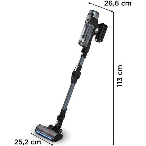 Aspirador Vertical Rowenta RH9C71E0 X-FORCE FLEX 16.60 - Preto | Azul - Image 6