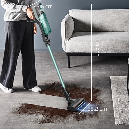 Aspirador Vertical Rowenta X-FORCE 8.80 RH1833E0 - Verde | Preto - Image 2