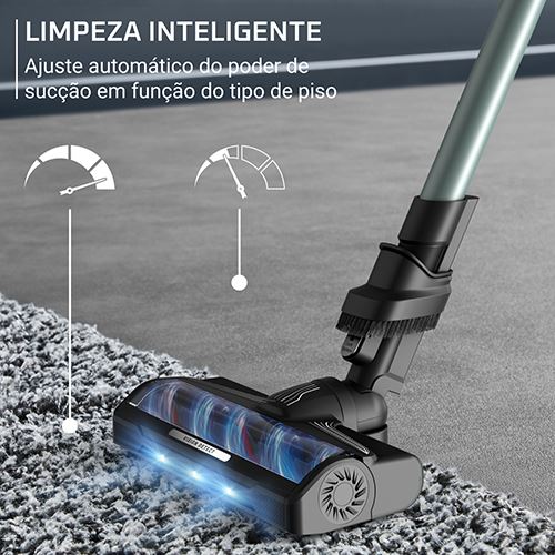 Aspirador Vertical Rowenta X-FORCE FLEX 10.80 RH7A32E0 - Cinzento | Preto - Image 4