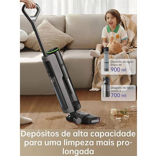 Aspirador Vertical Seco e Húmido Dreame H12 PRO - Preto - Image 2