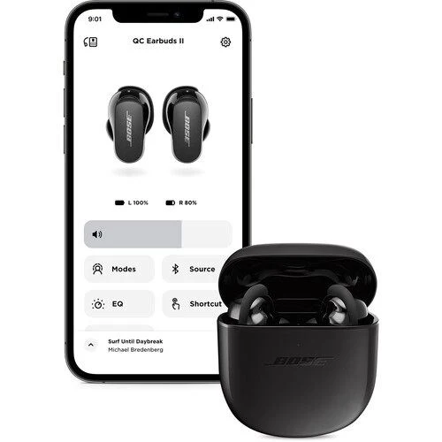 Auriculares True Wireless Bluetooth Bose QuietComfort II - Preto - Image 9
