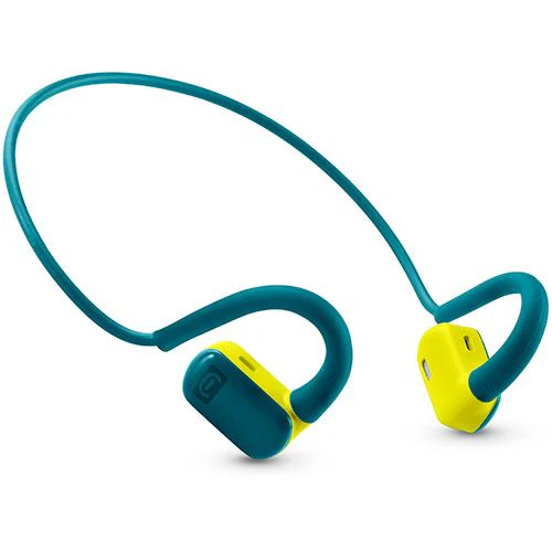 Auriculares Bluetooth Cellularline Spirit - Azul | Amarelo - Image 2