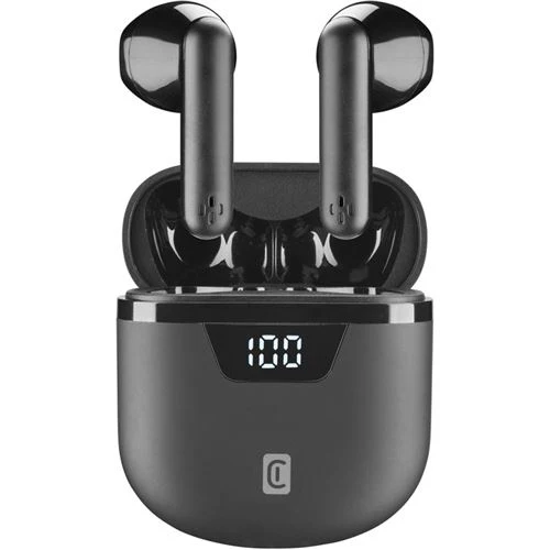 Auriculares Bluetooth Cellularline TWS Seek Pro Preto - Image 2