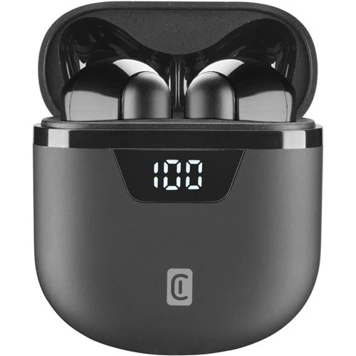 Auriculares Bluetooth Cellularline TWS Seek Pro Preto - Image 3