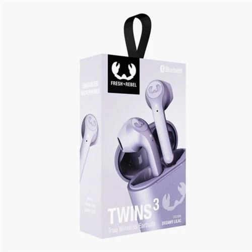 Auriculares Bluetooth Fresh 'n Rebel Twins 3 True Wireless Lilás - Image 4