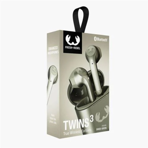 Auriculares Bluetooth Fresh 'n Rebel Twins 3 True Wireless Verde - Image 4