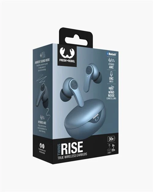 Auriculares Bluetooth Fresh 'n Rebel Twins Rise True Wireless Azul - Image 7