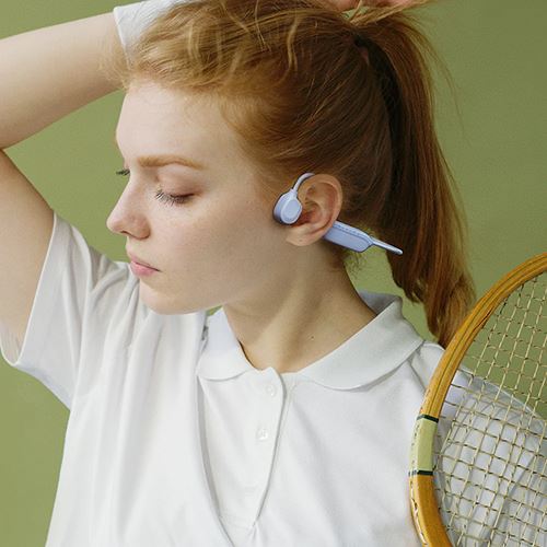 Auriculares Bluetooth Haylou PurFree Lite - Roxo - Image 5