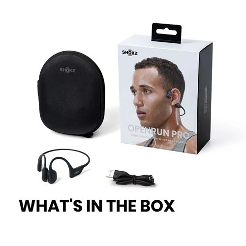Auriculares Desportivos Bluetooth Shokz Open Run Pro - Preto - Image 3