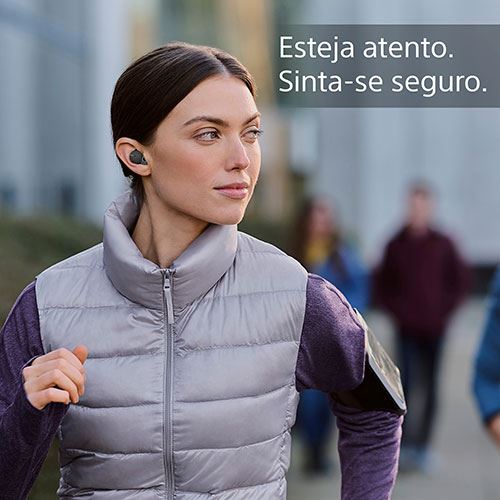 Auriculares True Wireless Bluetooth Sony Linkbuds WF-L900 - Cinzento - Image 5