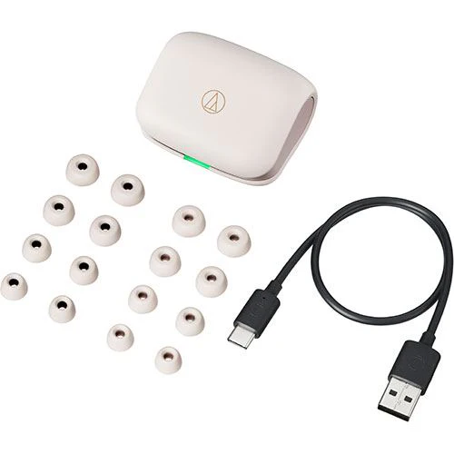Auriculares True Wireless Bluetooth Audio-Technica ATH-TWX7 - White - Image 4