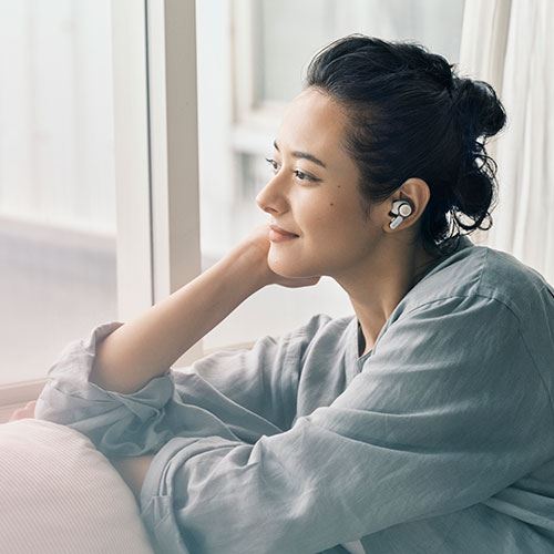 Auriculares True Wireless Bluetooth Audio-Technica ATH-TWX7 - White - Image 5